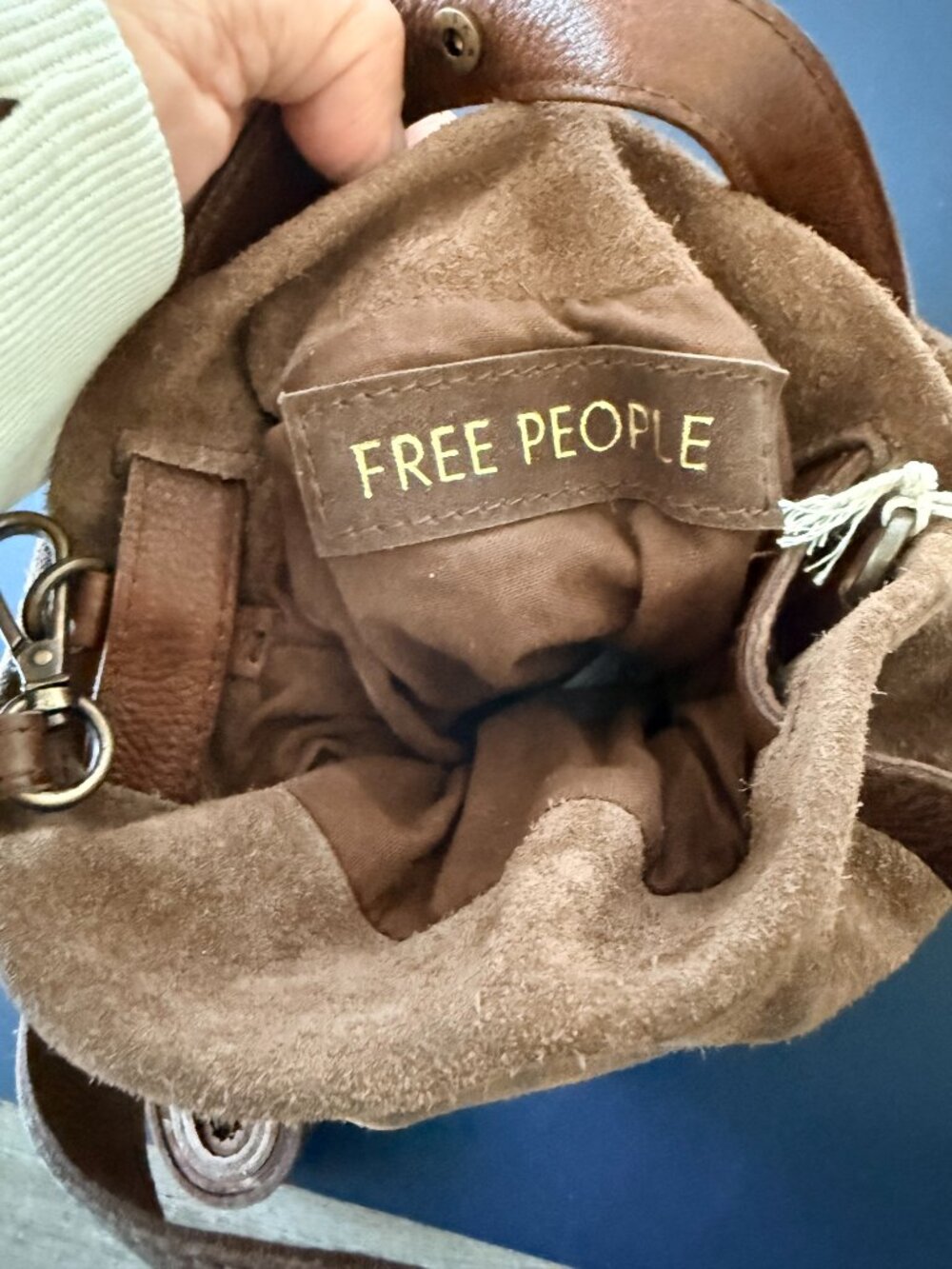Free People Suki Mini Tote - NWT - Top Handle & Crossbody - Picture 3 of 6